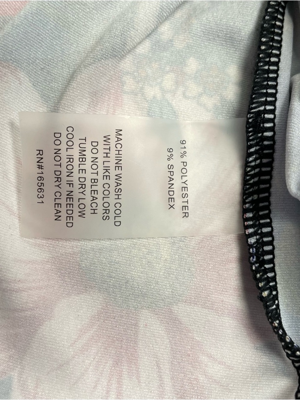 Johnny Was black floral top size small - Picture 5 of 5